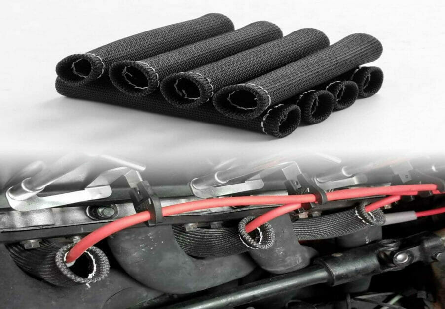 How To Install Spark Plug Wire Heat Shields Diy Easy Method 