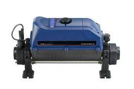 An electric pool heater