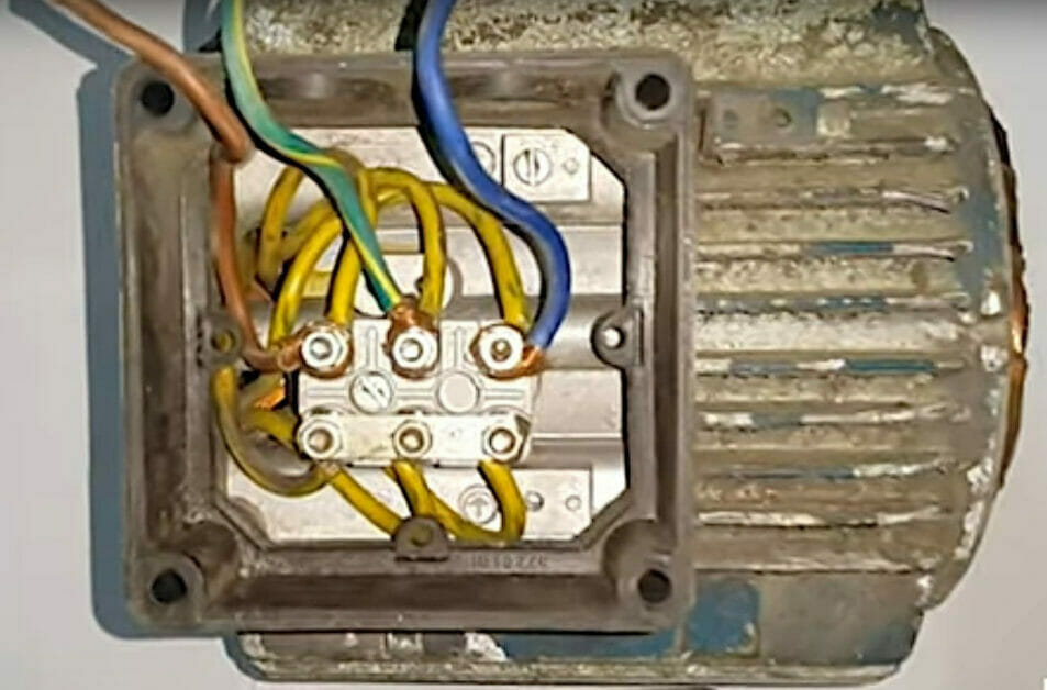 A 3-phase motor has 6 terminal connections 