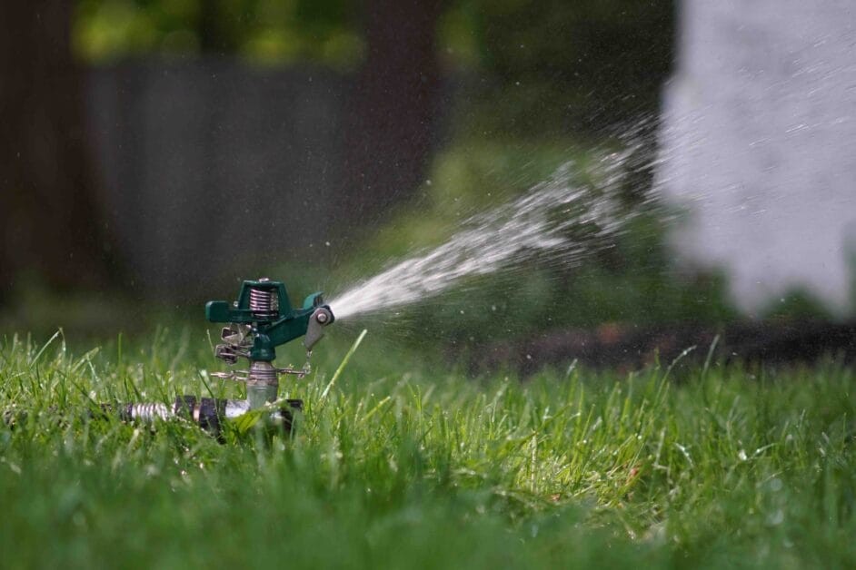 A sprinkler