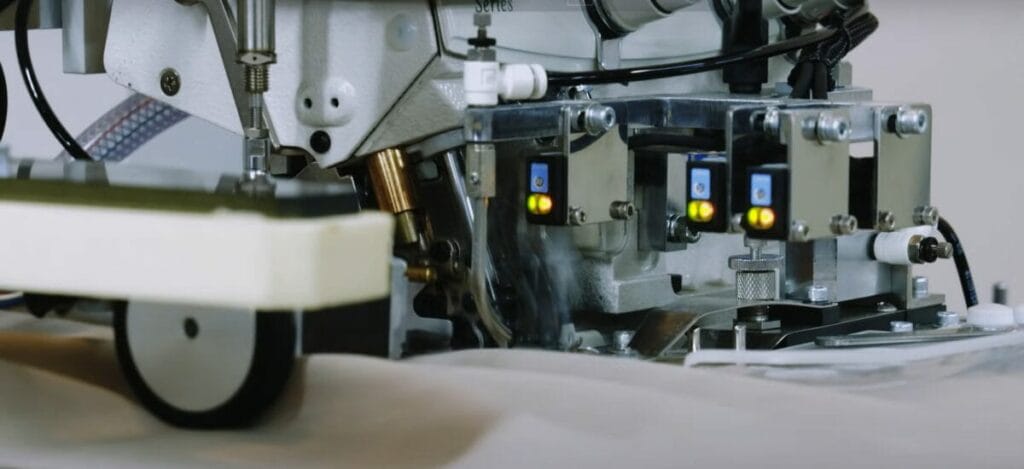 A robotic and automated stitching machine