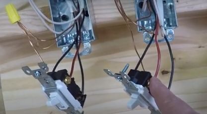 Red wire used in three-way switching