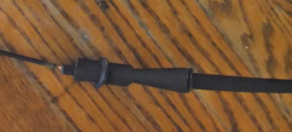 Attach the other probe to the near end of the wire attached to the far end of the wire being tested