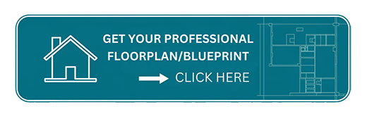 A teal button with text “Get your professional floorplan/blueprint – Click here” and an icon of a house beside a blueprint drawing, perfect for designing your $1 Million Dream.
