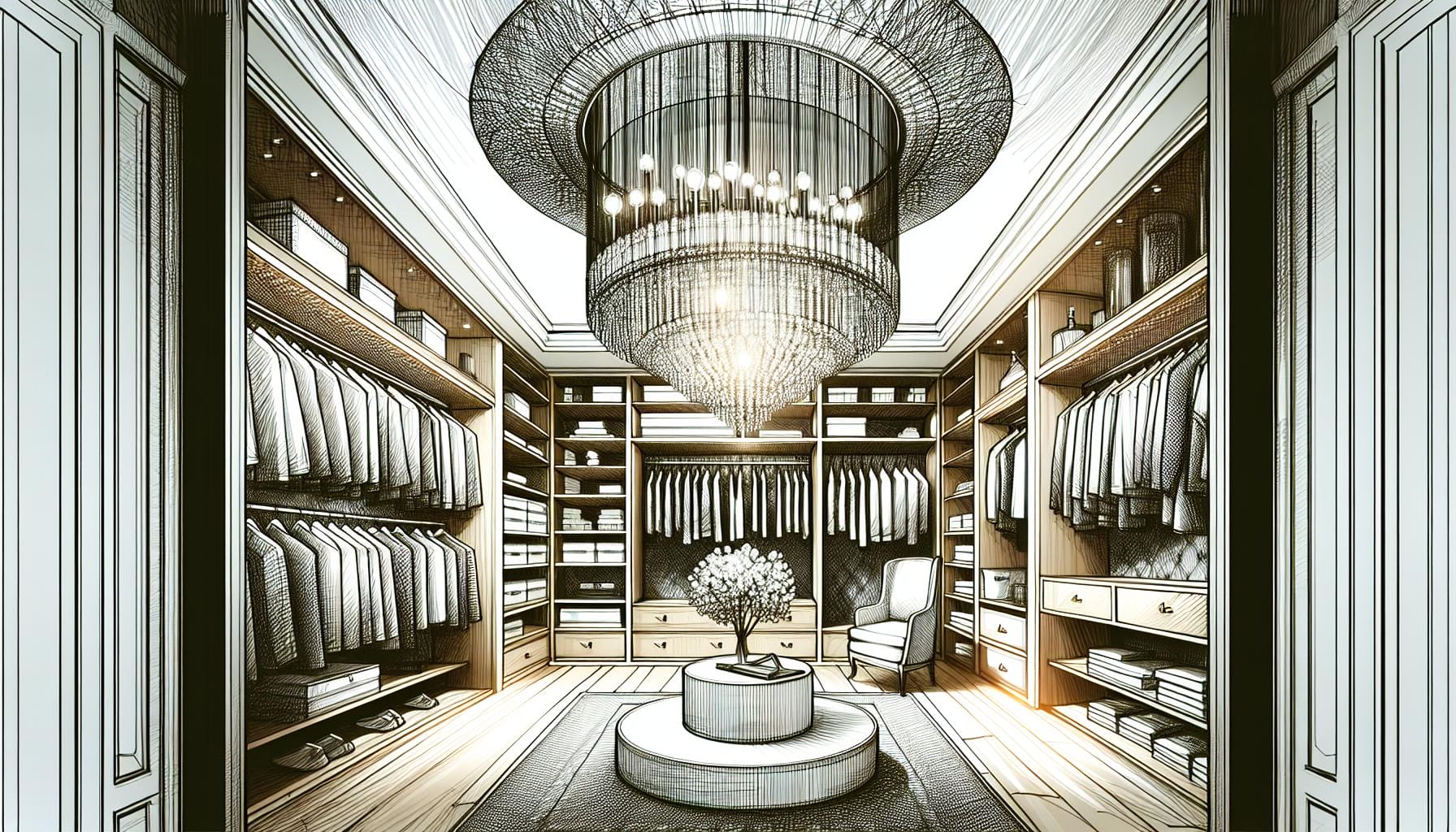 How to Choose the Perfect Modern Chandelier for Your Closet (Ultimate ...