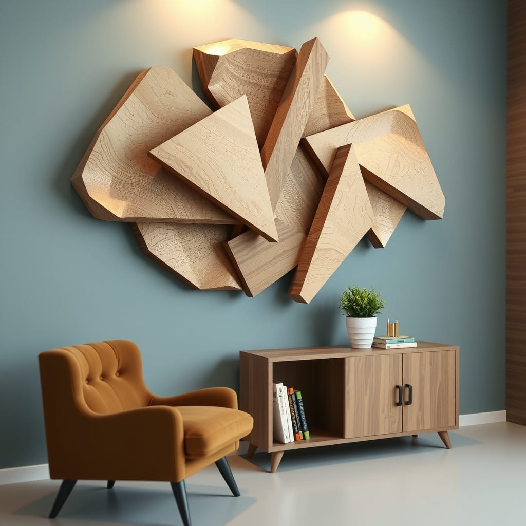 Adding Dimension With Wall Sculptures