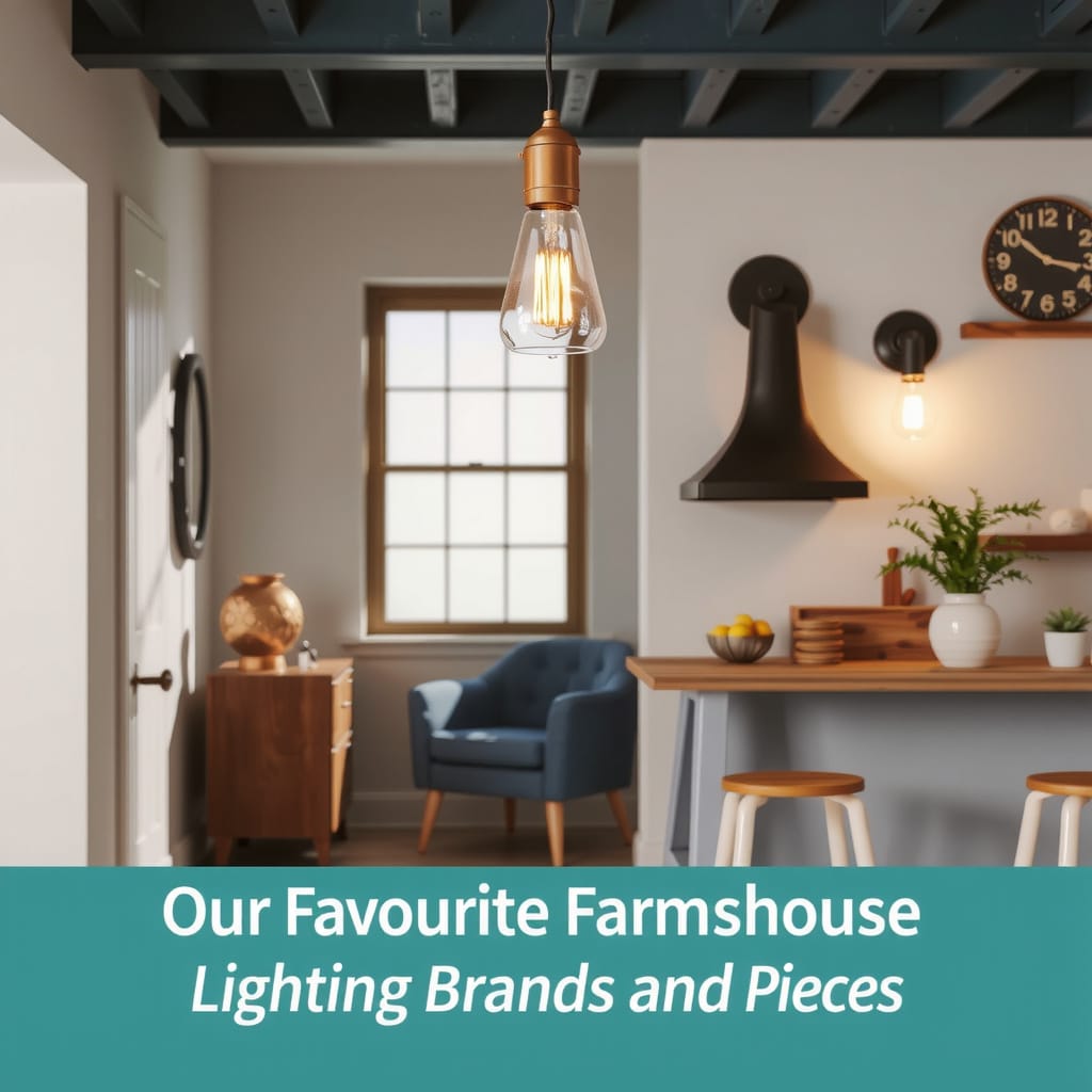 Our Favorite Farmhouse Lighting Brands and Pieces