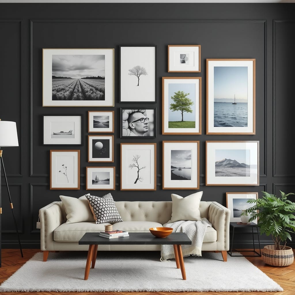 Arranging and Hanging Your Gallery Wall