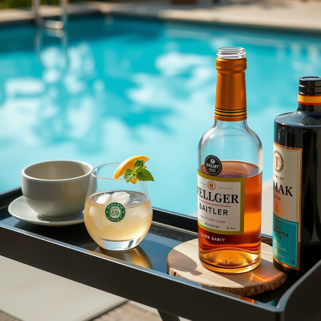 Tips for Hosting Poolside Parties with Your Bar Cart