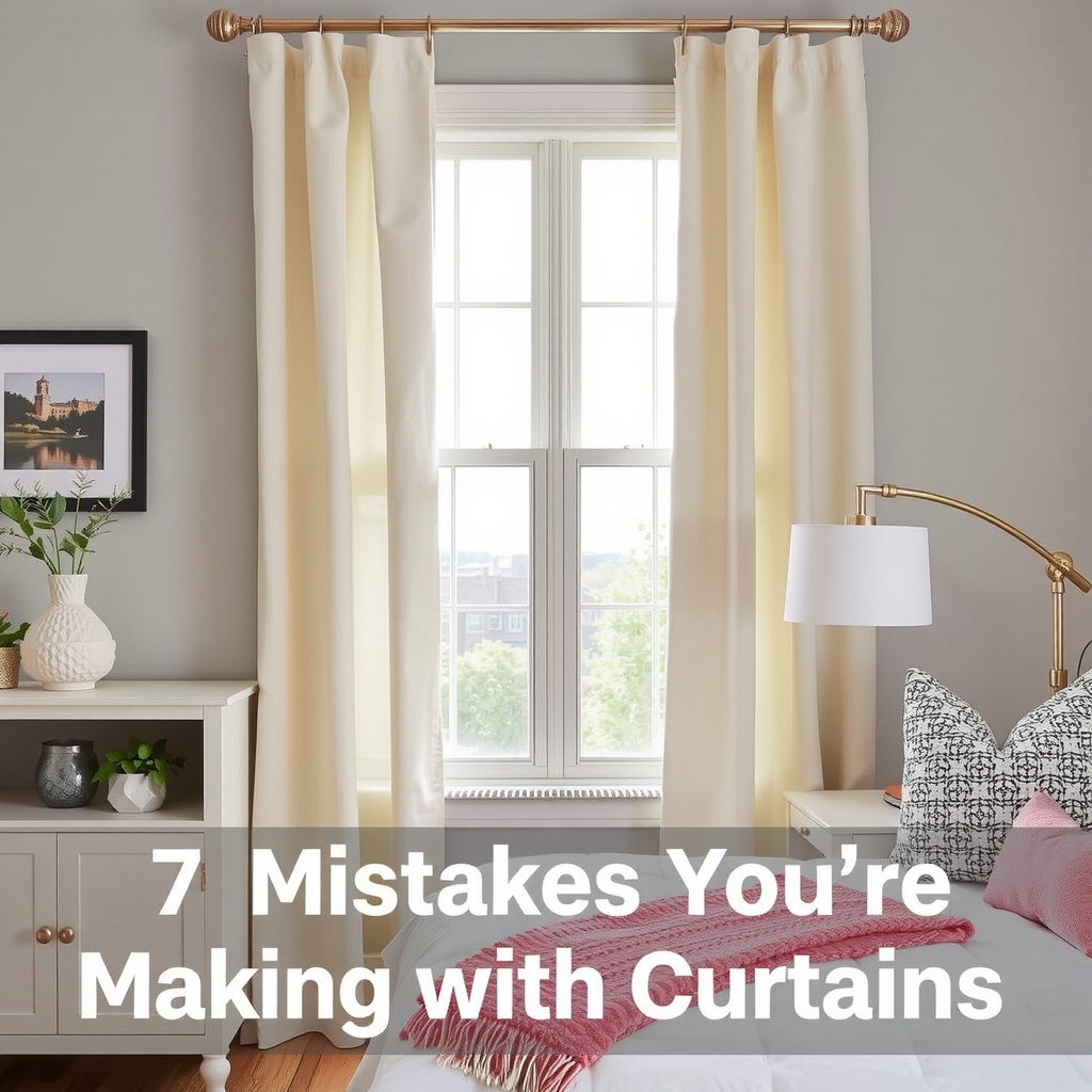 7 Mistakes You’re Making With Curtains (Easy Fixes Inside)