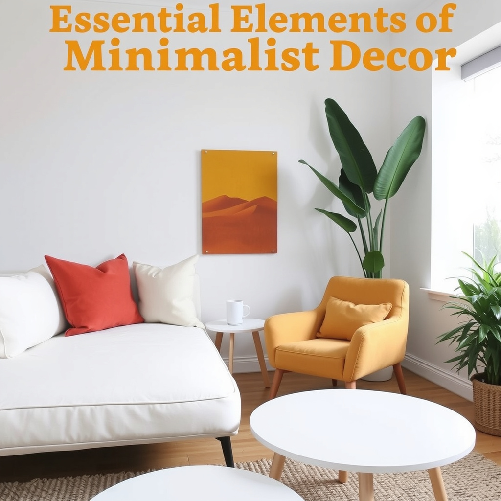 Essential Elements of Minimalist Decor