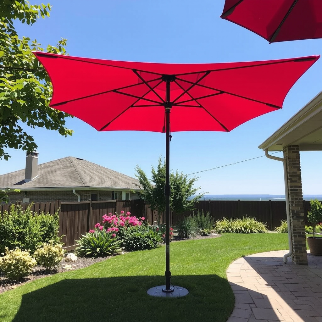 Installing Umbrellas or Shade Sails