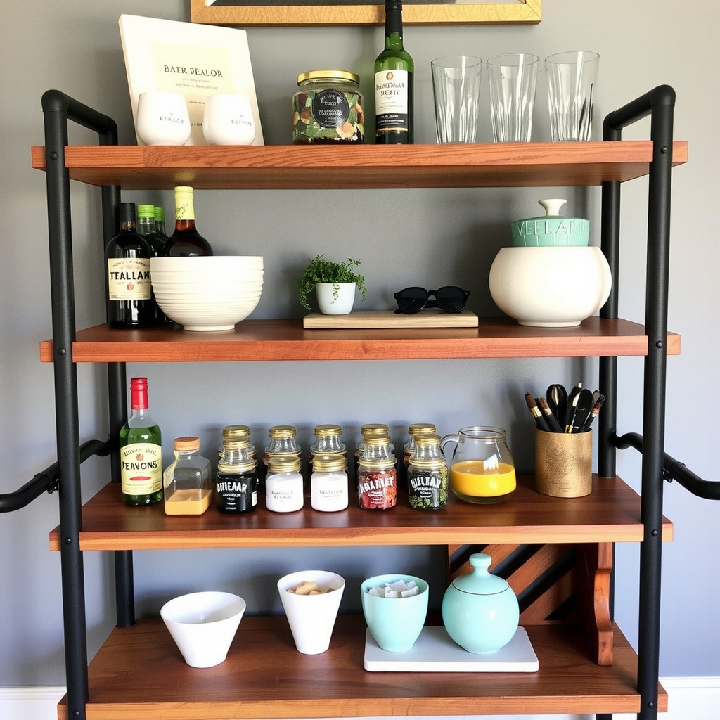 Keeping Your Bar Cart Clean and Organized