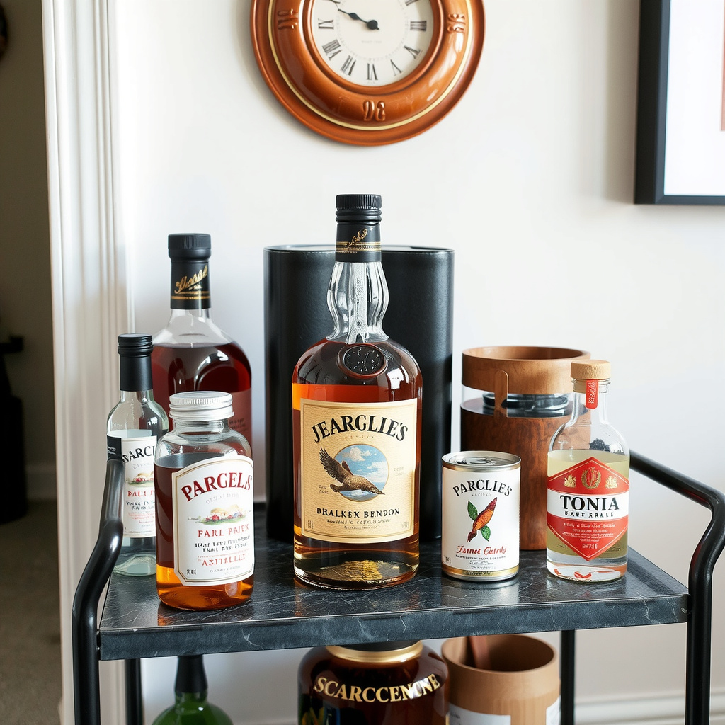 Setting Up Your DIY Bar Cart