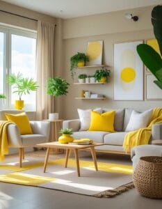 How to Use Butter Yellow Accents to Brighten Your Neutral Room (Easy Decor Tips)