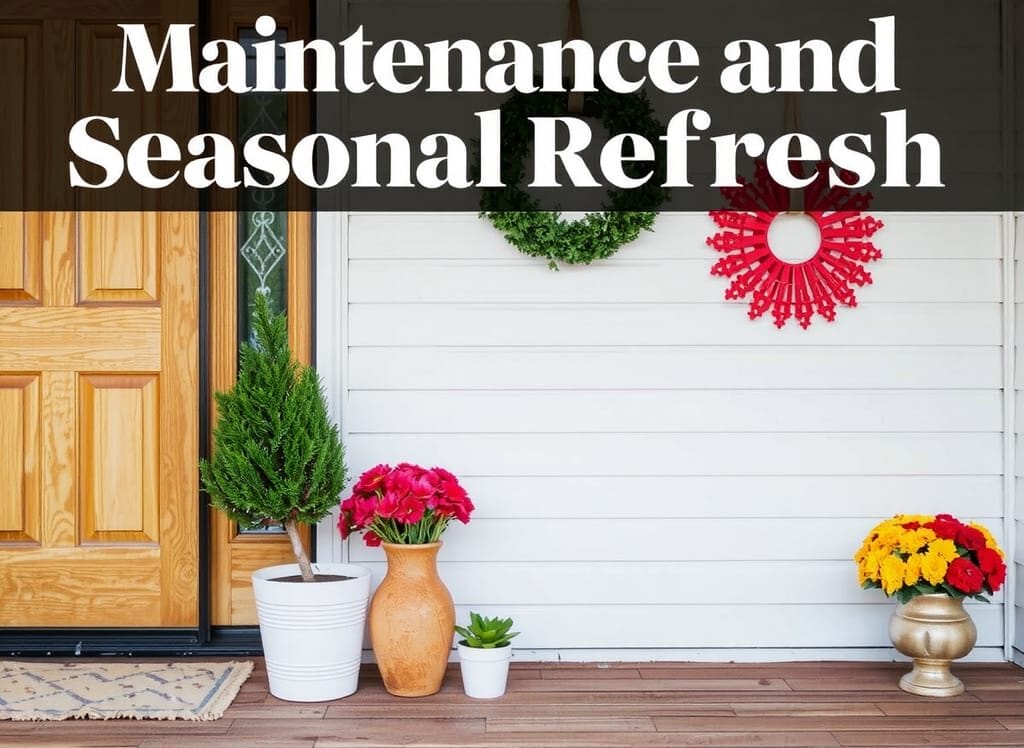 Maintenance And Seasonal Refresh Schedule