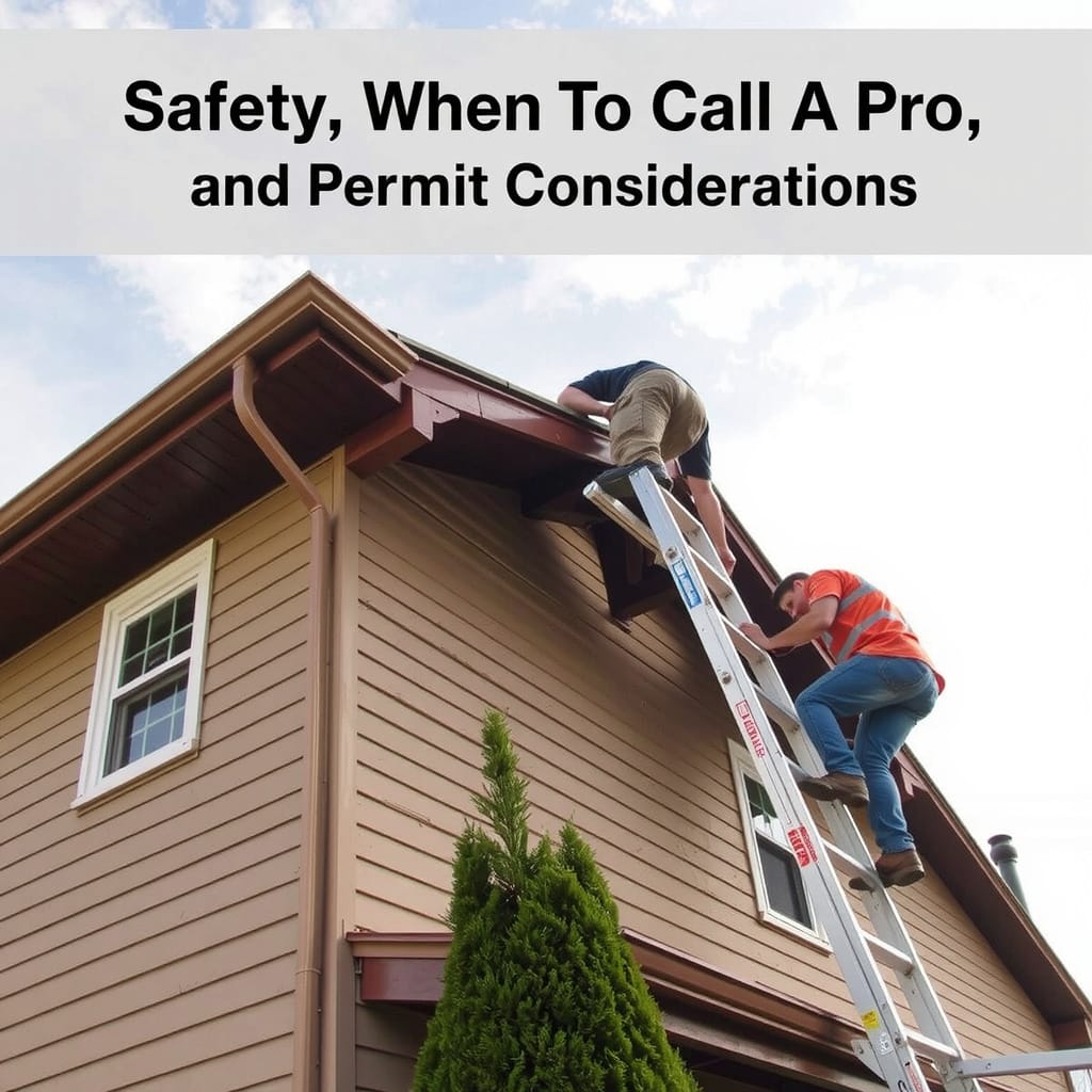 Safety, When To Call A Pro, And Permit Considerations