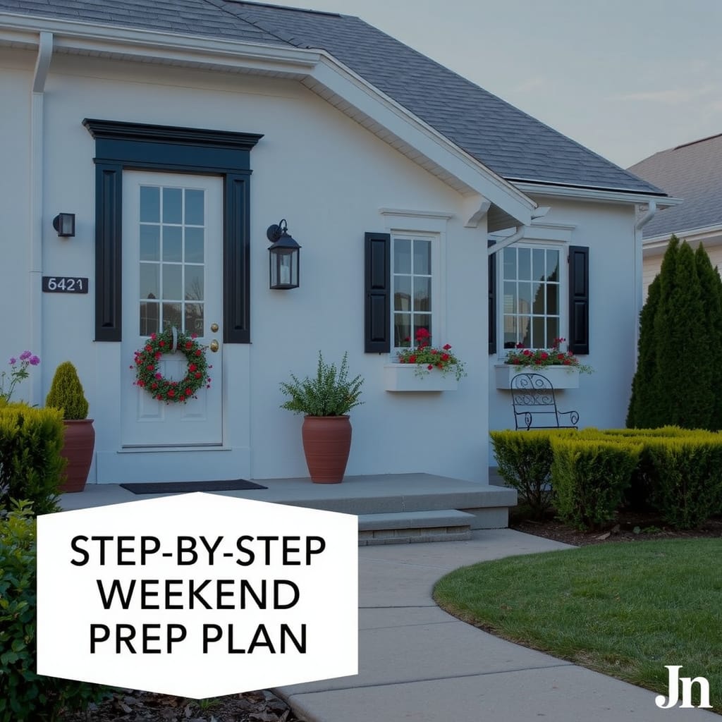 Step-By-Step Weekend Prep Plan