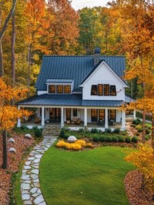 This Colorado Farmhouse Has the Most Gorgeous Mountain Fall Views (what you’ll learn: why it works)