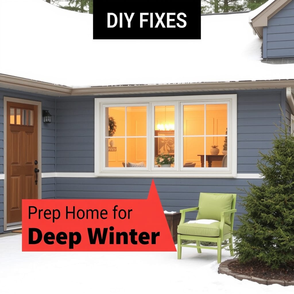 Easy DIY Fixes To Prep Your Home For Deep Winter (Simple Steps)