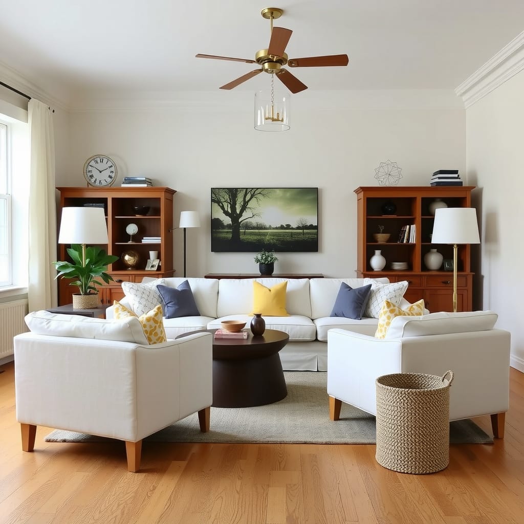 How to Create a Holiday-Ready Living Room (quick hacks)