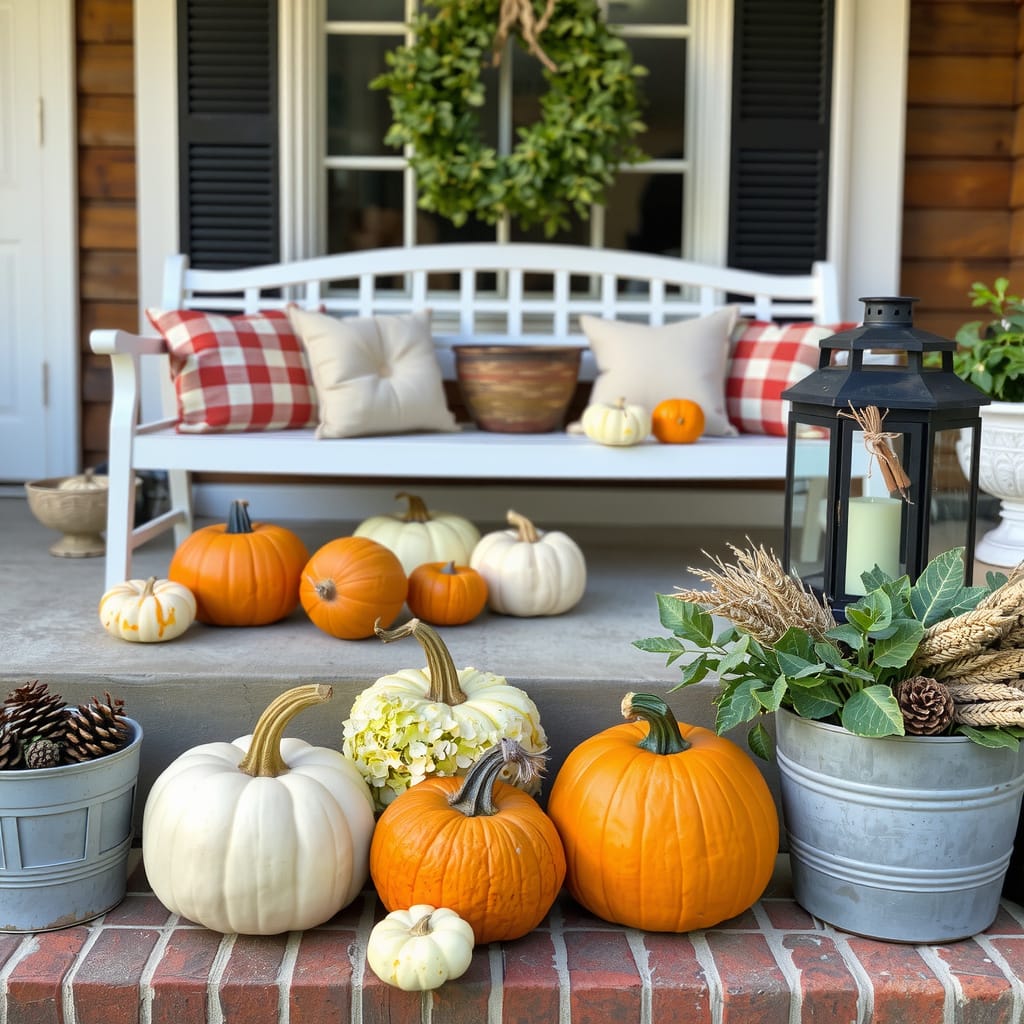 Seasonal Decor: Pumpkins, Baskets, And Natural Elements