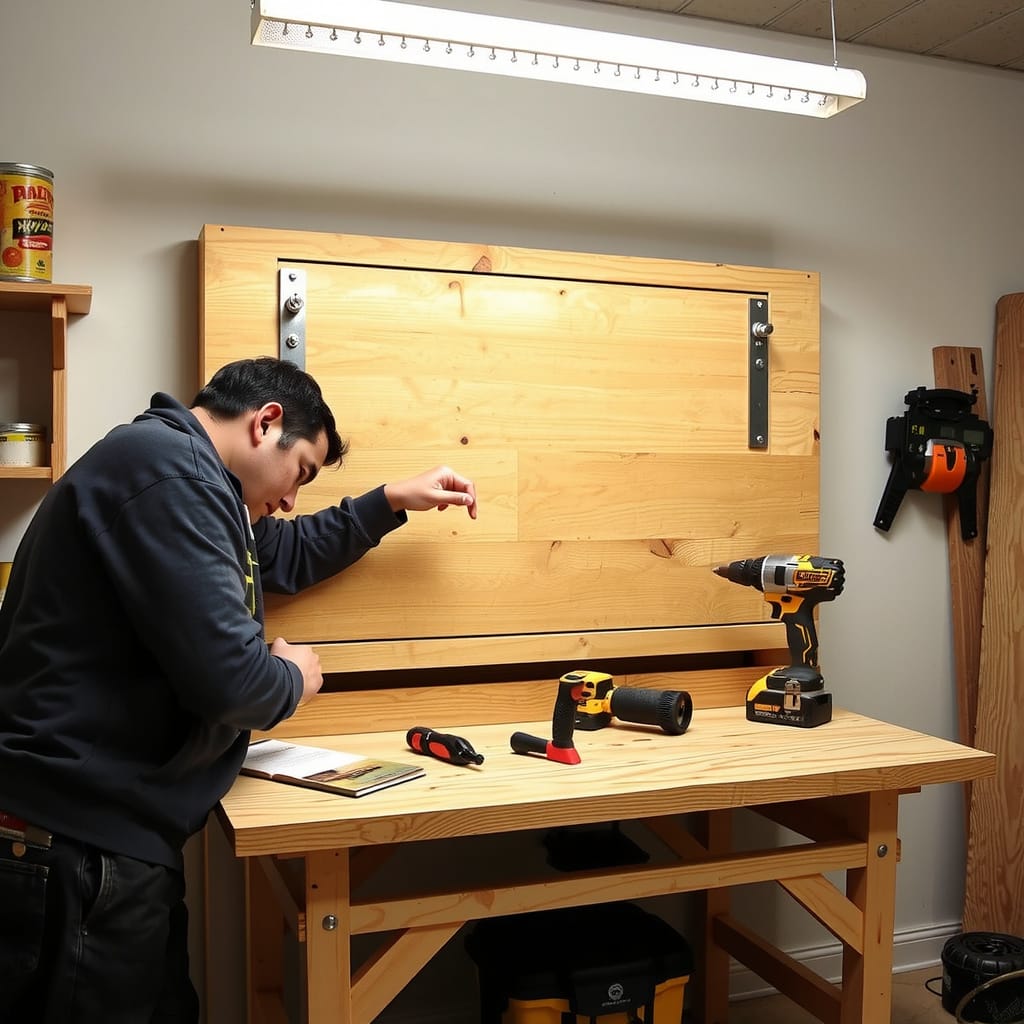 Installing the Folding Mechanism