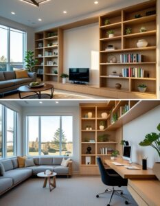 Built-In Shelving Projects For Living Rooms And Home Offices (Easy DIY Tips)