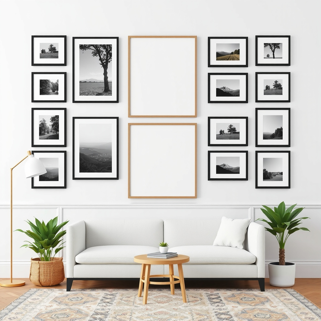 Classic Gallery Wall Layout Styles