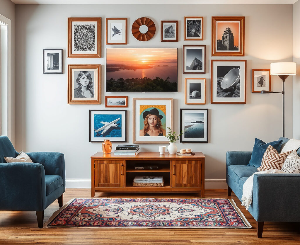 Gallery Wall Layouts That Always Look Balanced