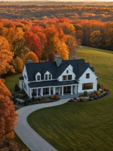 A Kentucky Barndominium On Rolling Land With A Long Gravel Drive (layout, drive, budget)