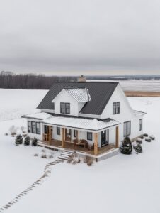 A Two-Story Barndominium in Wisconsin (cost + layout)