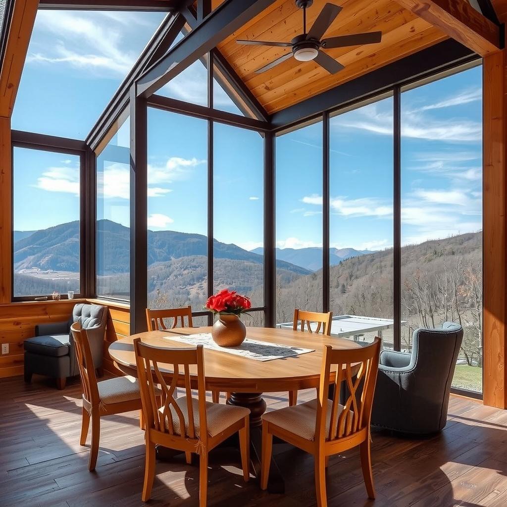 4. A Hillside Barndominium With Mountain Views In Vermont