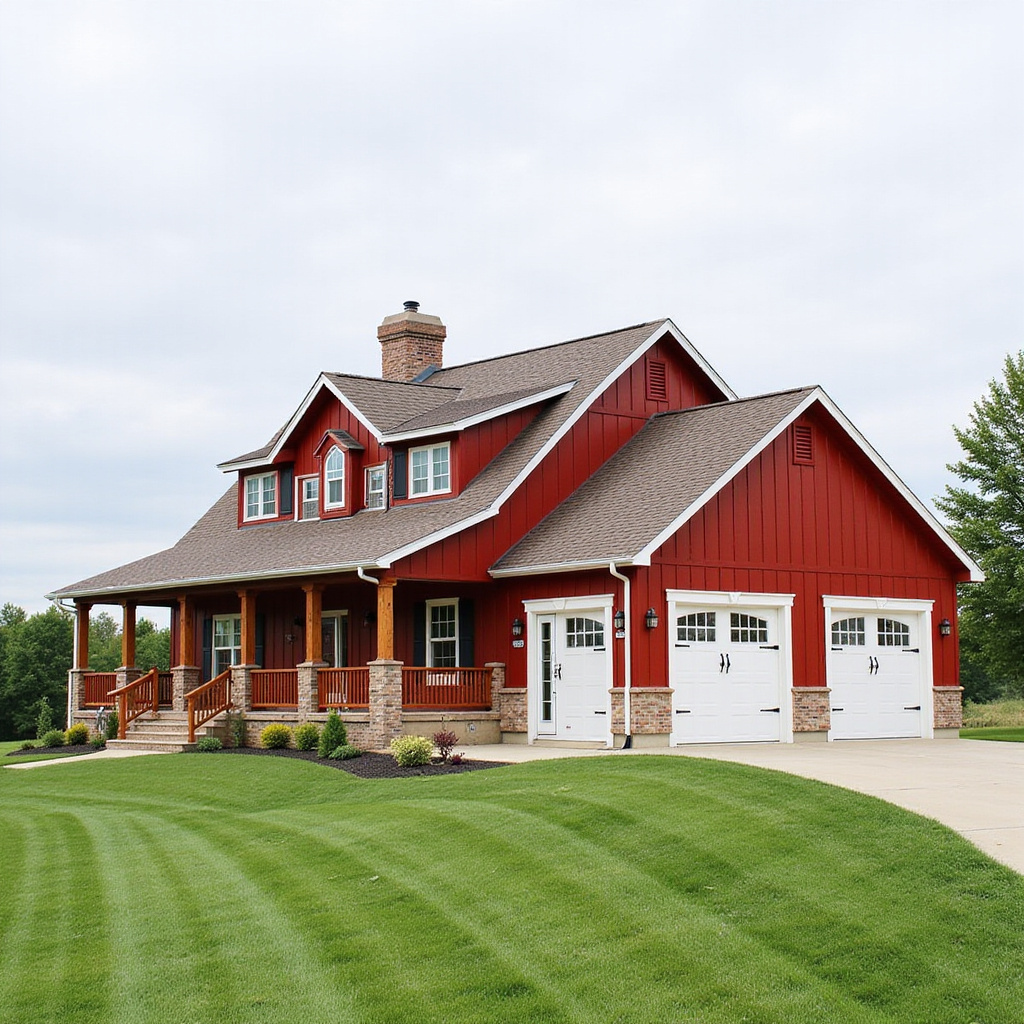 Barndominium 7: A Classic Red-Barn-Inspired Home In Missouri