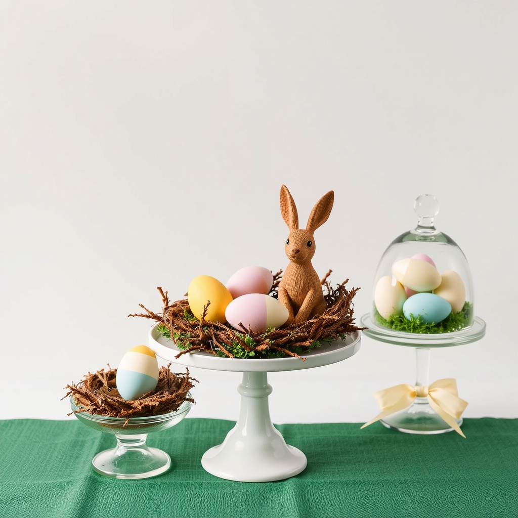 Bunny And Egg Centerpieces With A Whimsical Touch