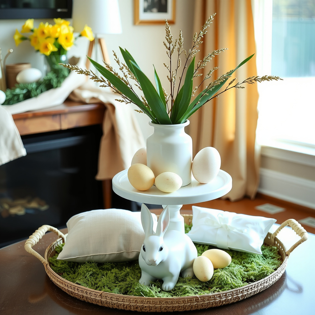 Decorate Key Spaces With 15 Easter Home Decor Ideas
