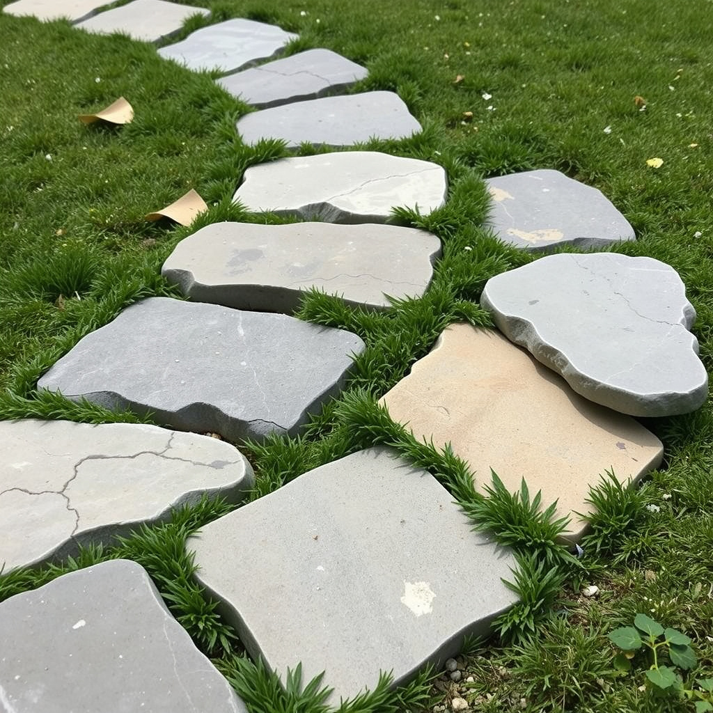 Flagstone Stepping Stones