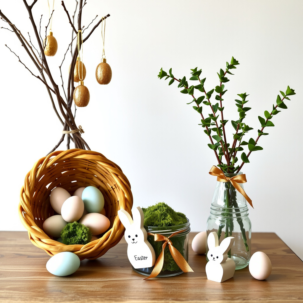 Mix DIY Easter Decor With Timeless Pieces For A Polished Look