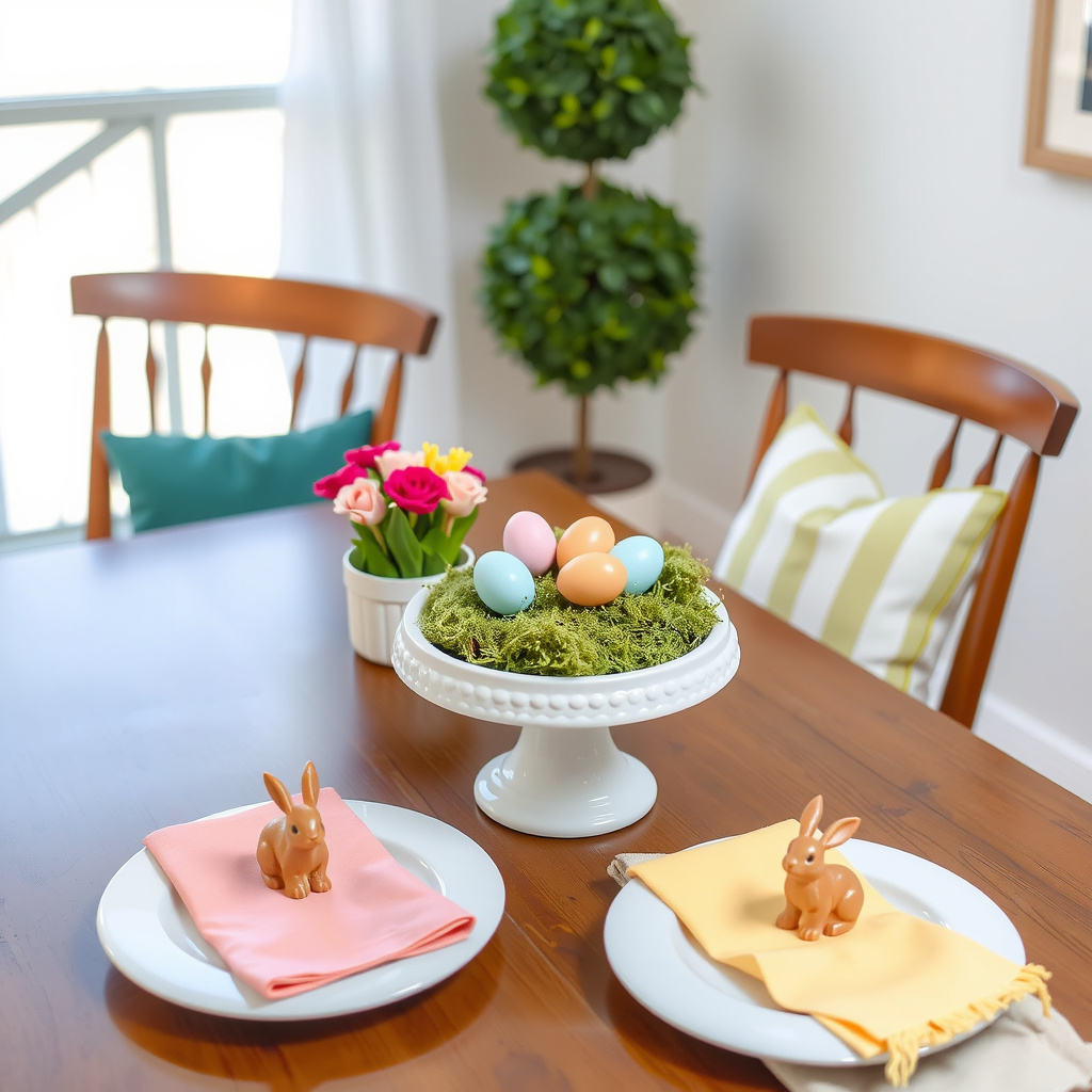 No-Fuss Easter Centerpieces For Small And Large Tables