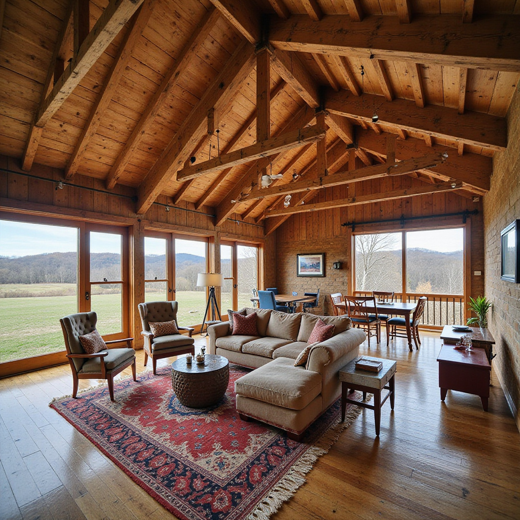 Rustic Barn Conversion in Tennessee