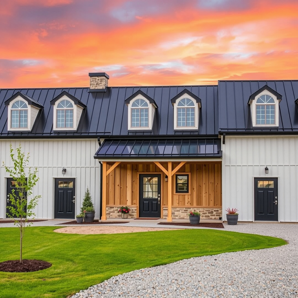 Signature Exterior Features That Set These Barndominiums Apart
