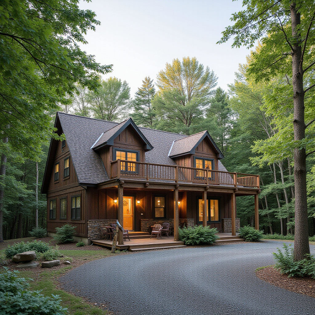 4. A Forest-Framed Barndominium Retreat In New Hampshire