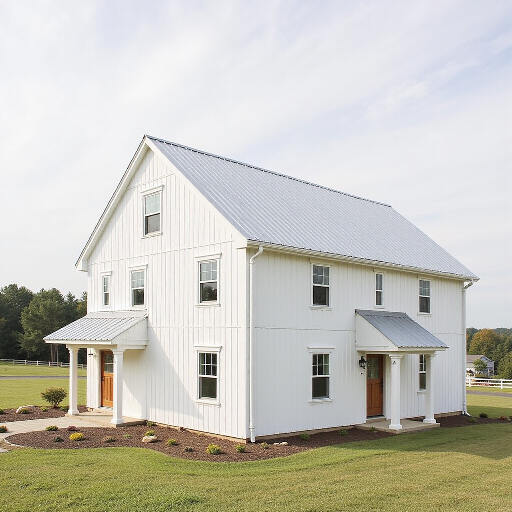 4. A Virginia Barndominium That Blends Farmhouse Charm With Clean Lines