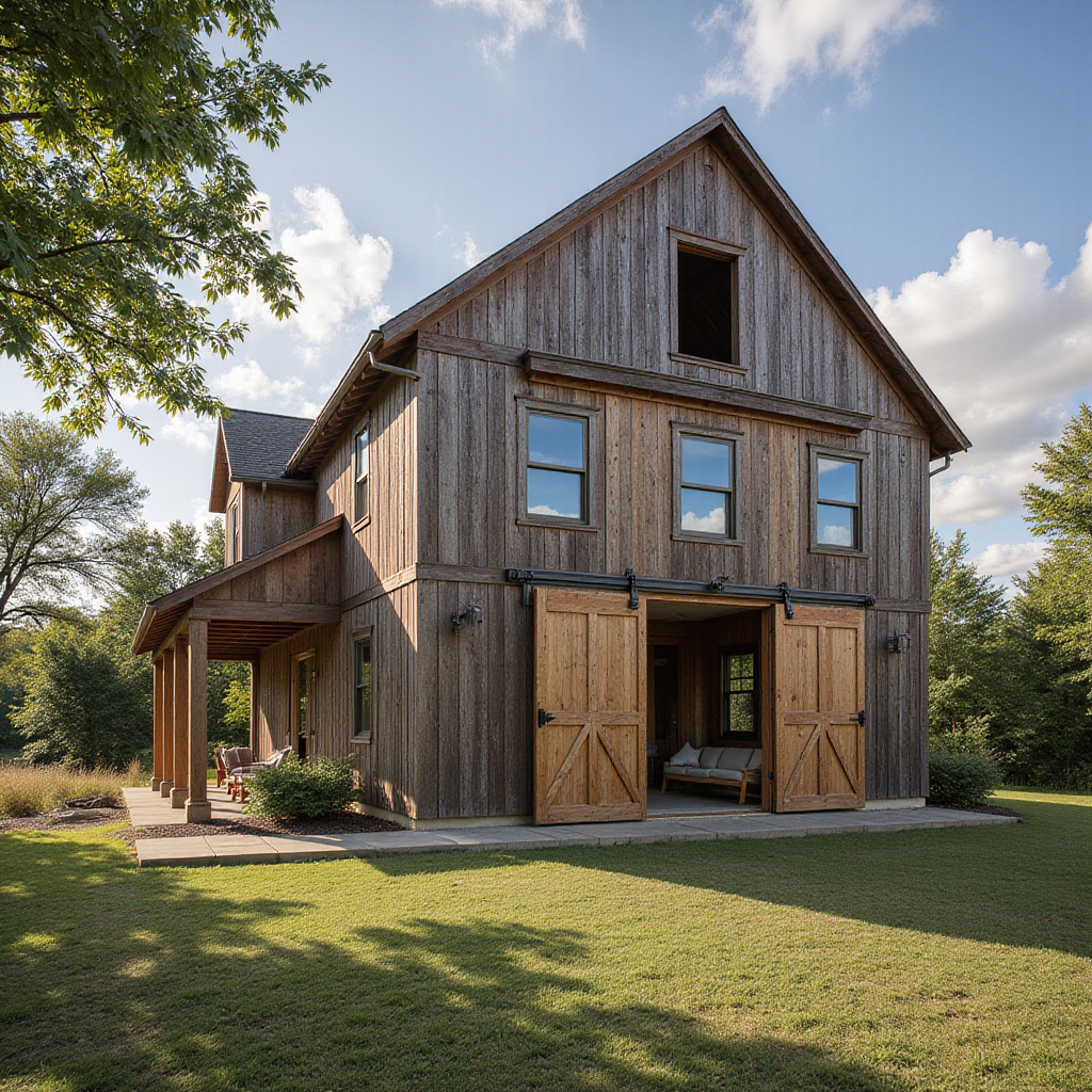 6. The restored historic barn conversion in central Massachusetts