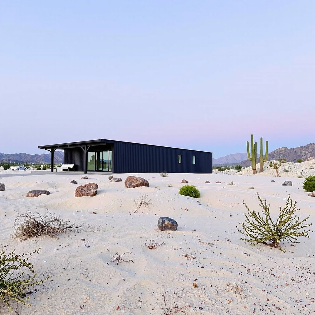 A Modern Desert Barndominium In Southern California