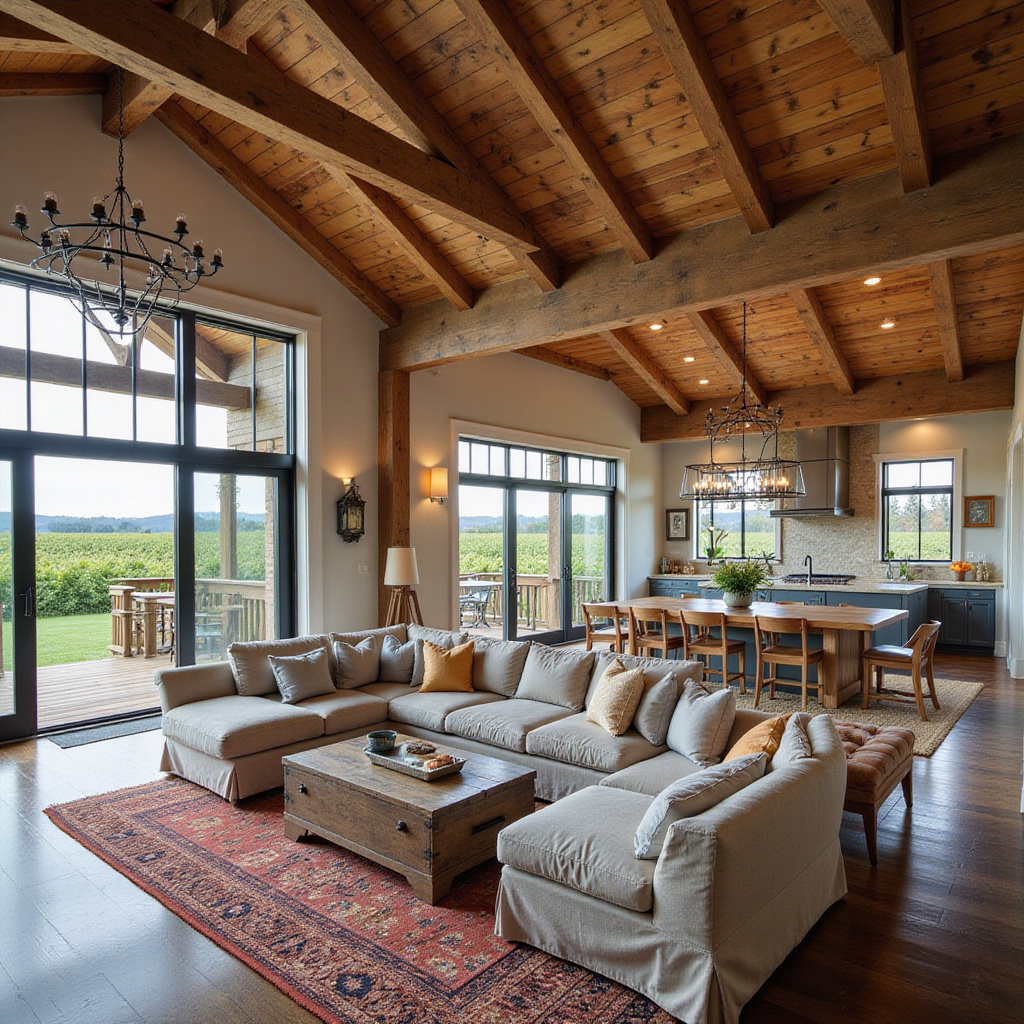 A Rustic-Luxe Retreat In Oregon Wine Country