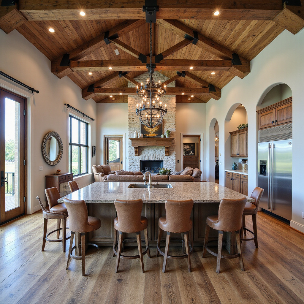 A Rustic Luxury Florida Barndominium Built For Wide-Open Entertaining