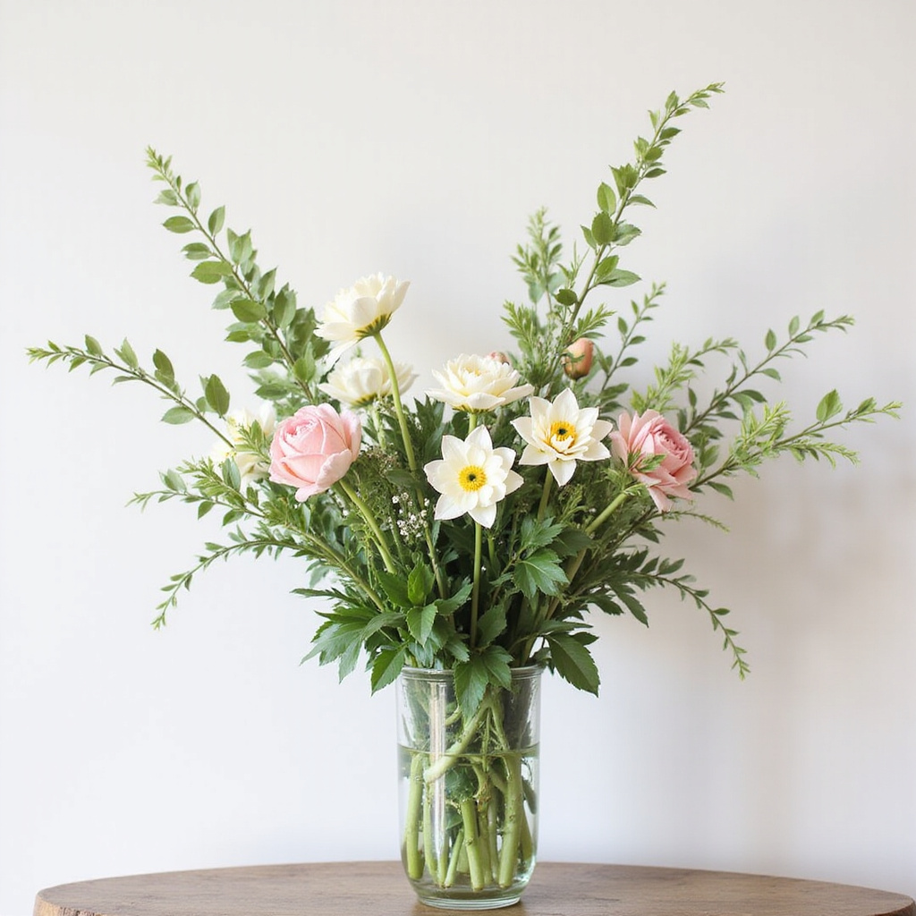 Use Florals, Greenery, And Branches For A Natural Seasonal Update