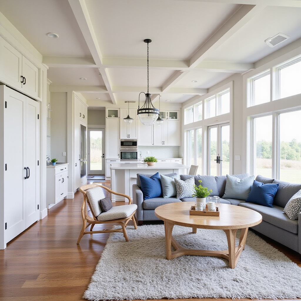 A Lake-Inspired Family Barndominium In Michigan