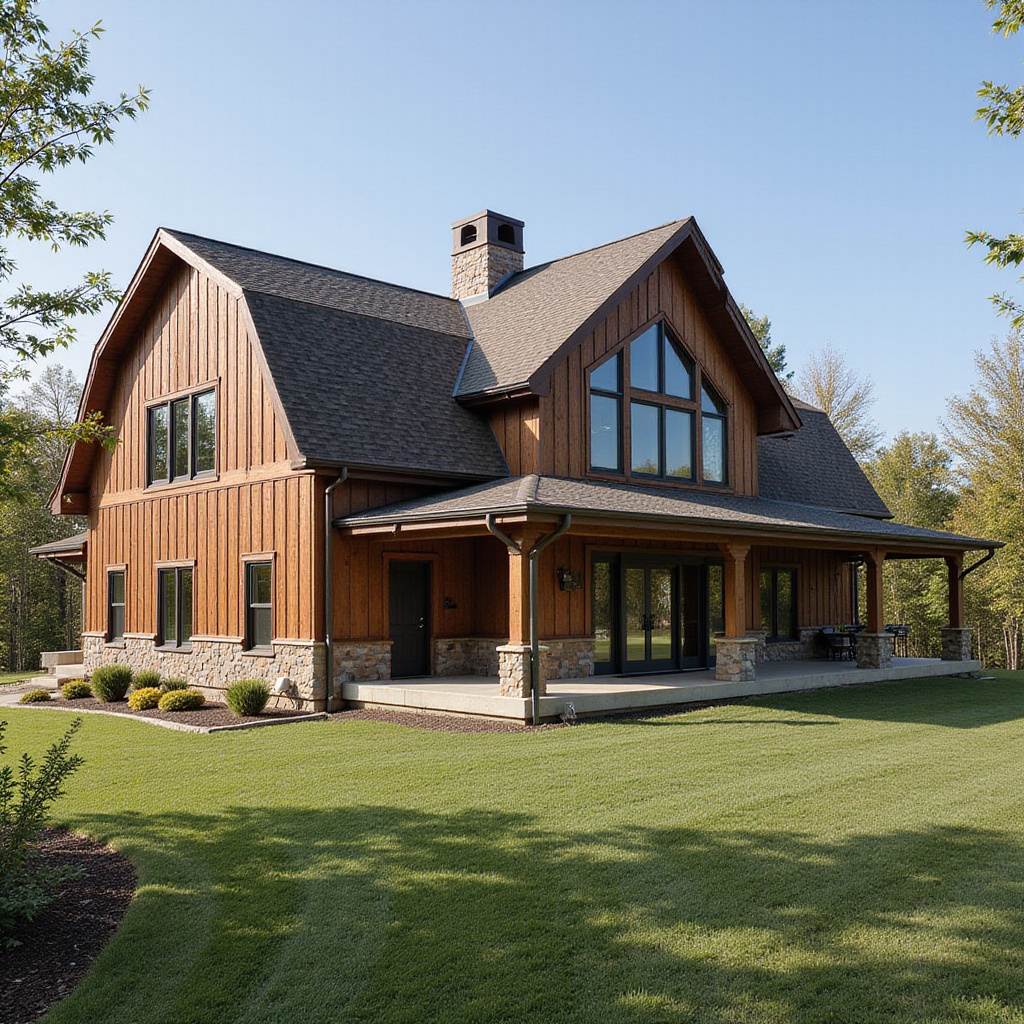 A Luxury Barndominium With High-End Finishes